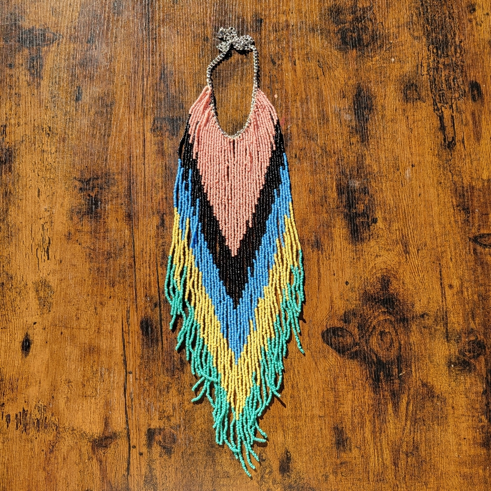 Boho Beaded Necklace